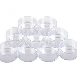 25 stuks losse plastic cups voor theelichtjes