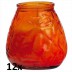 12 stuks Smulders Deco Horeca lowboys oranje transparant glas