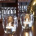 Glazen voor theelichtjes en relight refill kaarsen